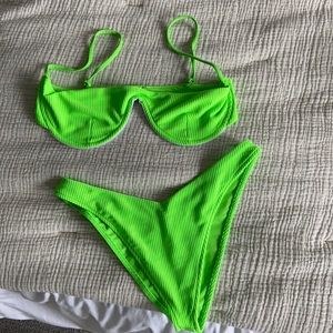 Frankie’s Bikinis. Worn once, cleaned. Like new!